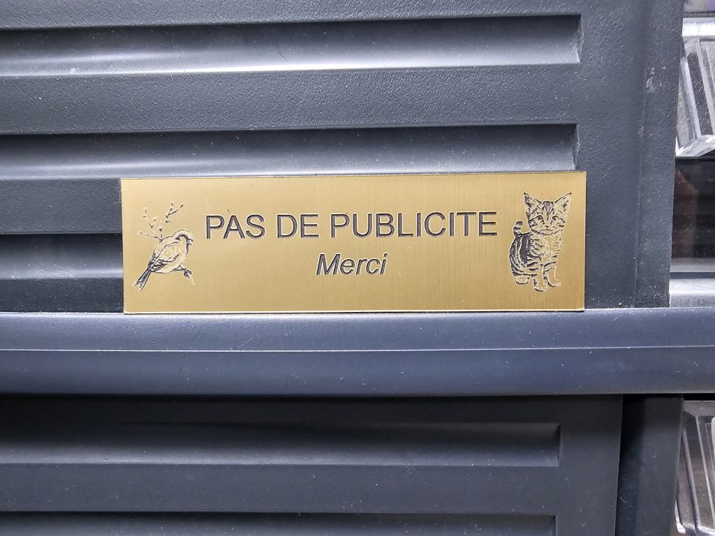 Gravures personnalisées